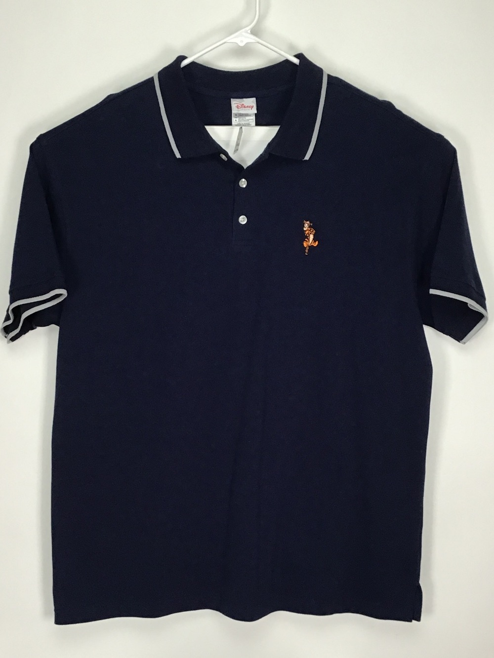 NWT Disney men’s Tigger short sleeve polo shirt XL